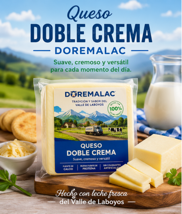 Queso Doble Crema 500 g